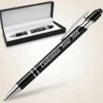 HOME 10 Custom engraved metal pen with personalized name