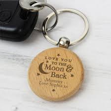 Wooden Engraving Keychain – Personalized Laser Engraved Keychain 4 Wooden Engraving Keychain
