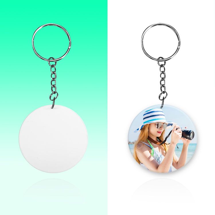 Photo Printed Keychain – Personalized Custom Keychain 5 Photo Printed Keychain