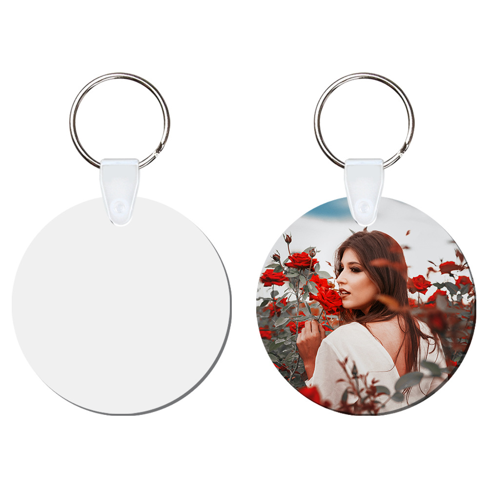 Photo Printed Keychain – Personalized Custom Keychain 4 Photo Printed Keychain